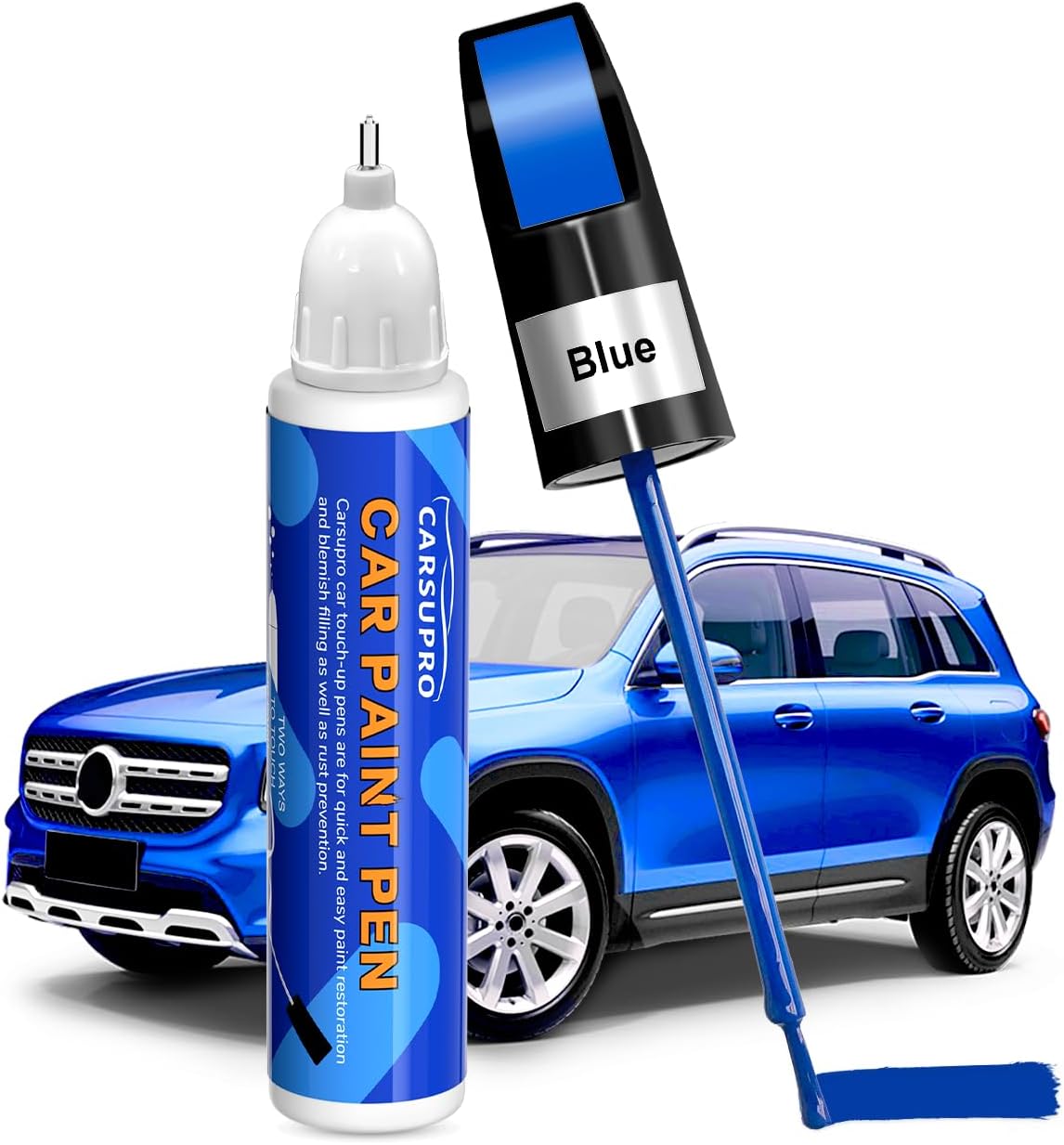 Gloss Blue Scratch Pen