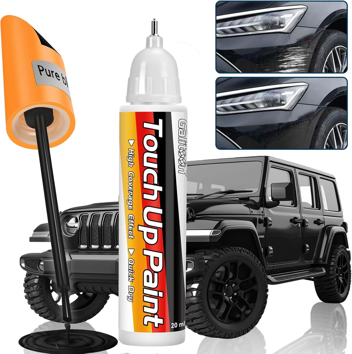 Black Touch Up Pen – Fix Scratches on Cars!